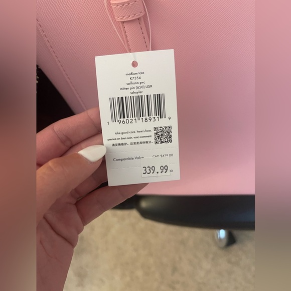 Kate Spade Schuyler Medium Tote - Pink - NWT - Picture 11 of 15